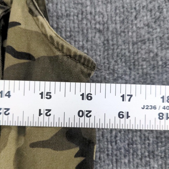 Ashley by 26 International Women's Zip Up Utility Vest Camo Small Multi Pockets - Picture 12 of 12